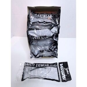 PACK OF 12 Encon Veratti Salvo Safety Glasses Clear Scratch Coat Lens ANSI Z87.1